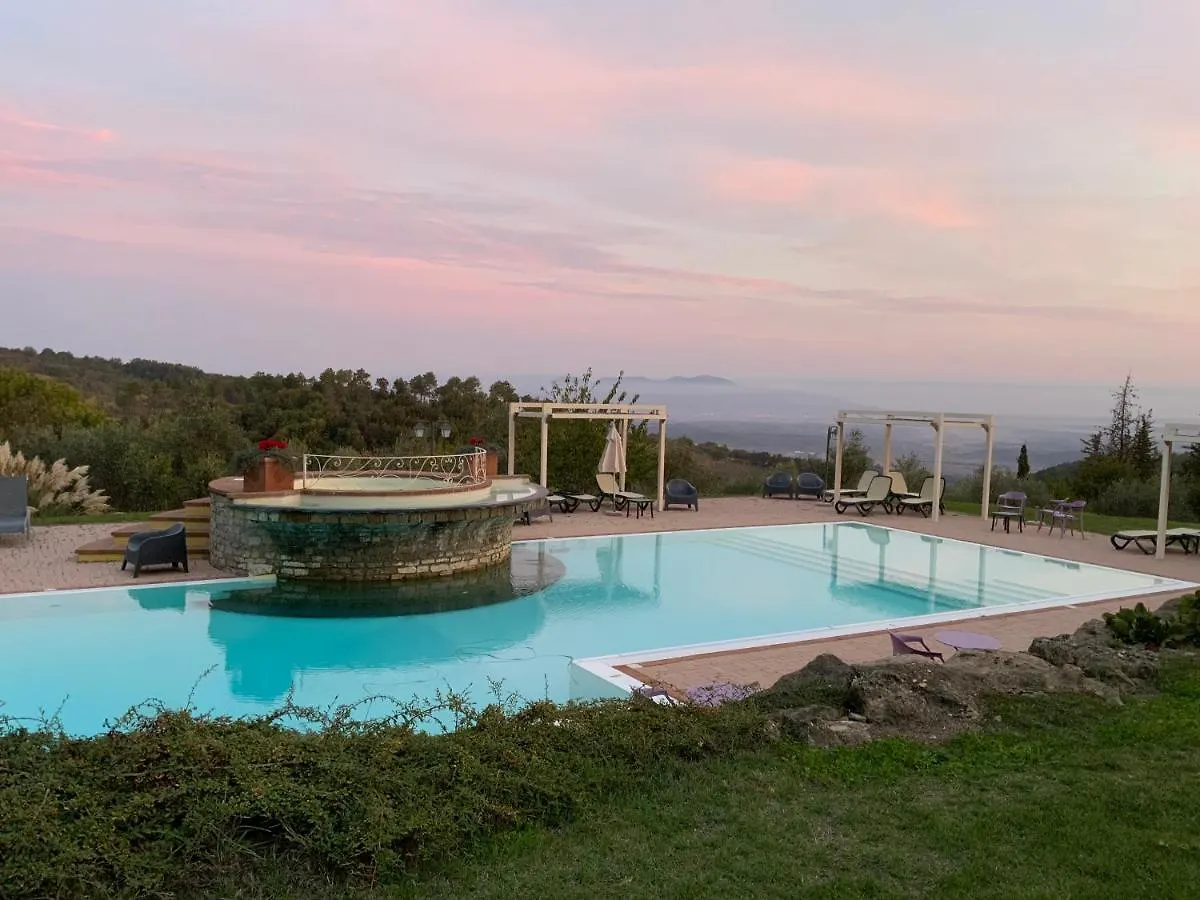 Villa Le Polle Di Meletro Chianni Apartmán
