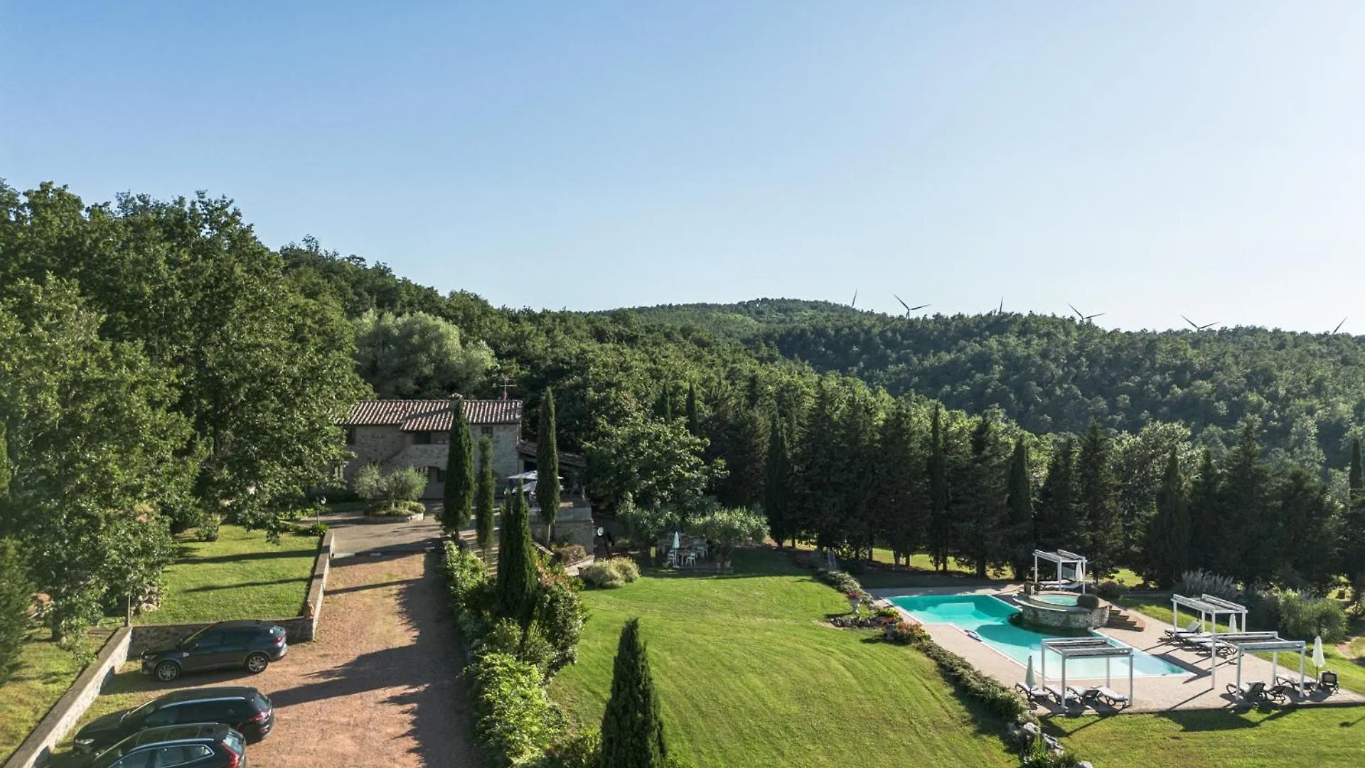 Villa Le Polle Di Meletro Chianni Apartmán